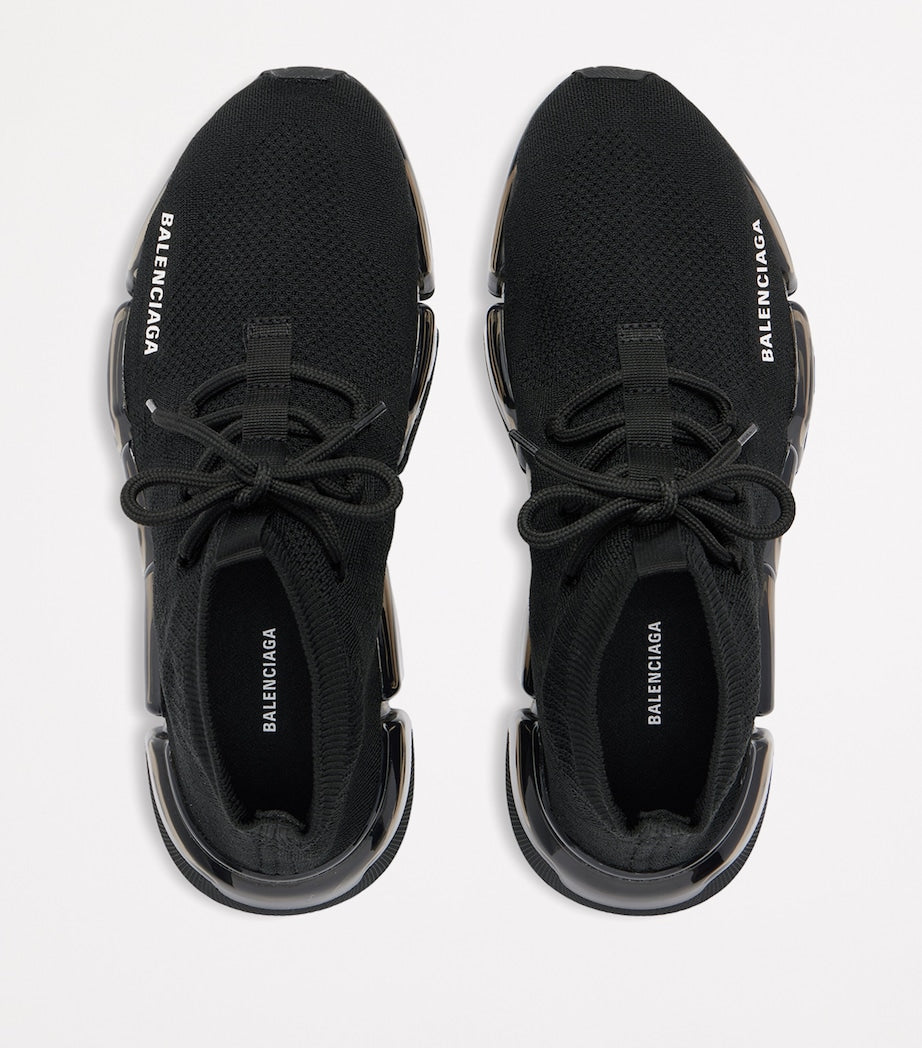Black Speed 2.0 Lace-Up Sneakers