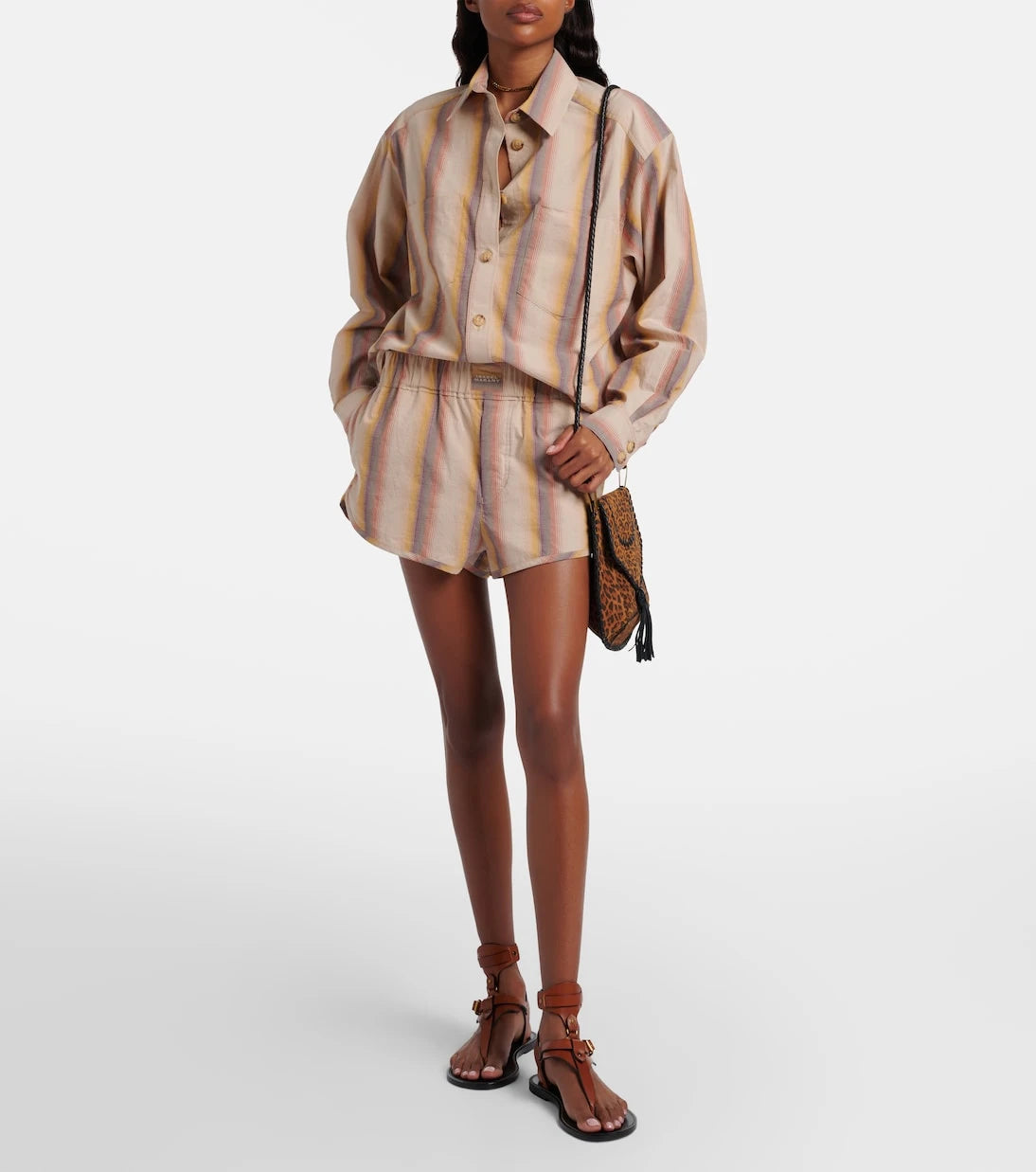 Isabel Marant - Mahvane striped cotton shirt