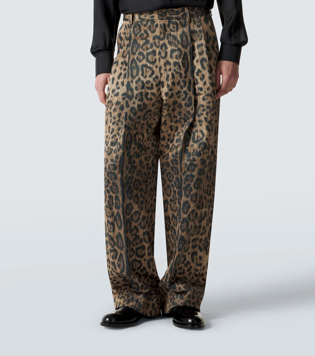Dolce&Gabbana - Cotton-blend straight pants