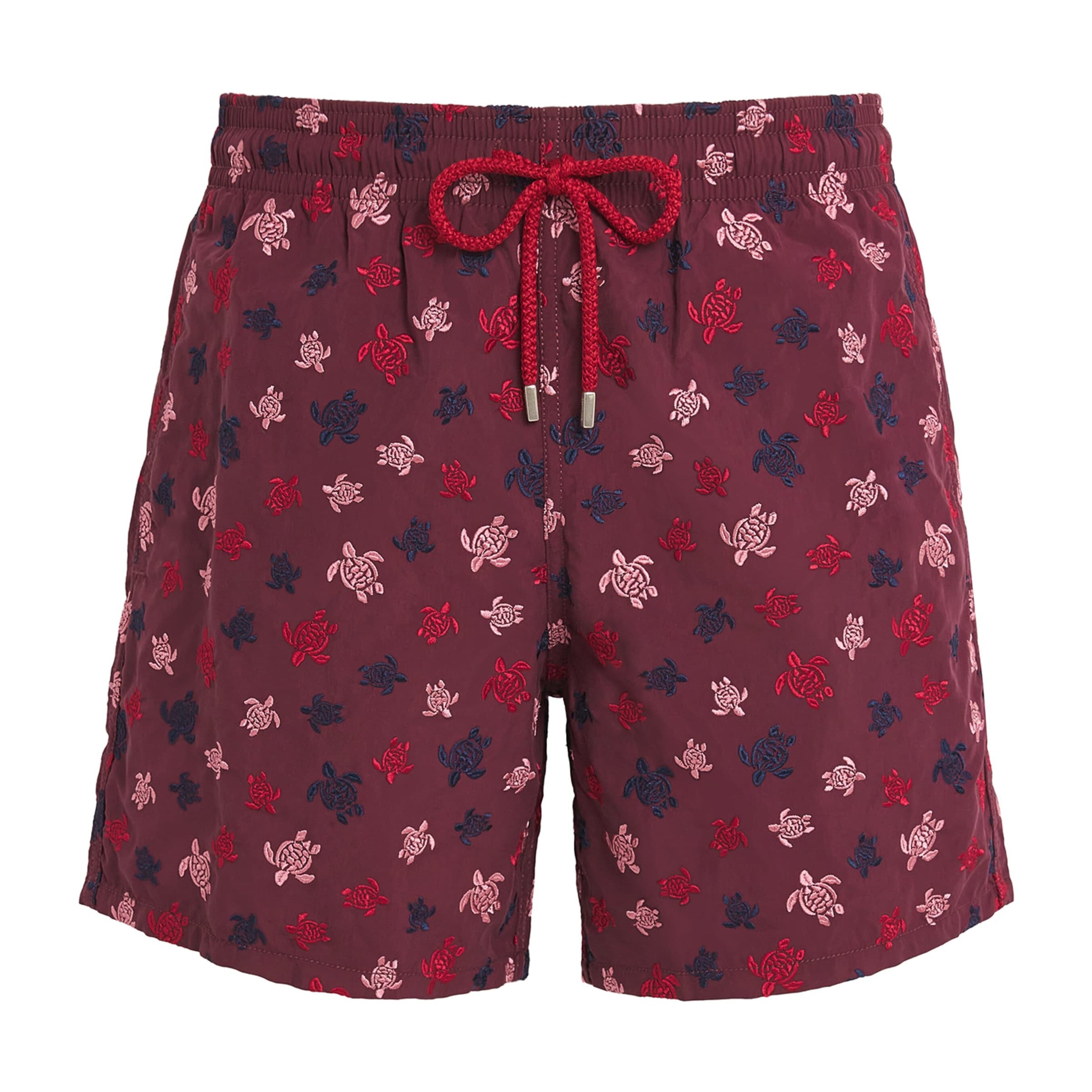 Embroidered Turtle Mistral Swim Shorts
