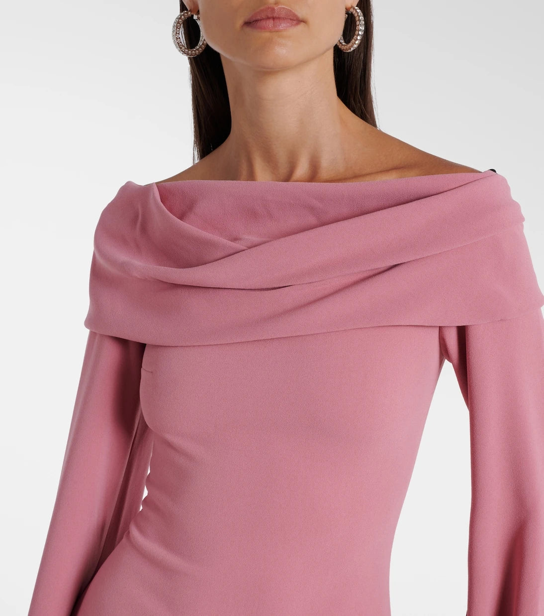 Solace London - Nuri draped gown