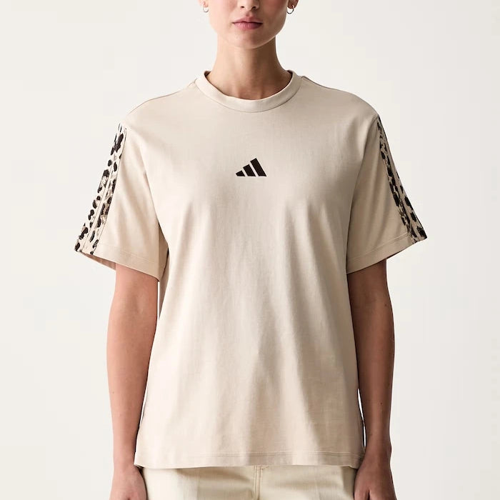 adidas kadın pamuklu tişört Leopard Pack