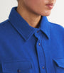 Unisex Cashmere and Lapis Lazuli Shirt