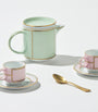 Set of 2 Colonna Diva Rosa Coffee Cups and Saucers