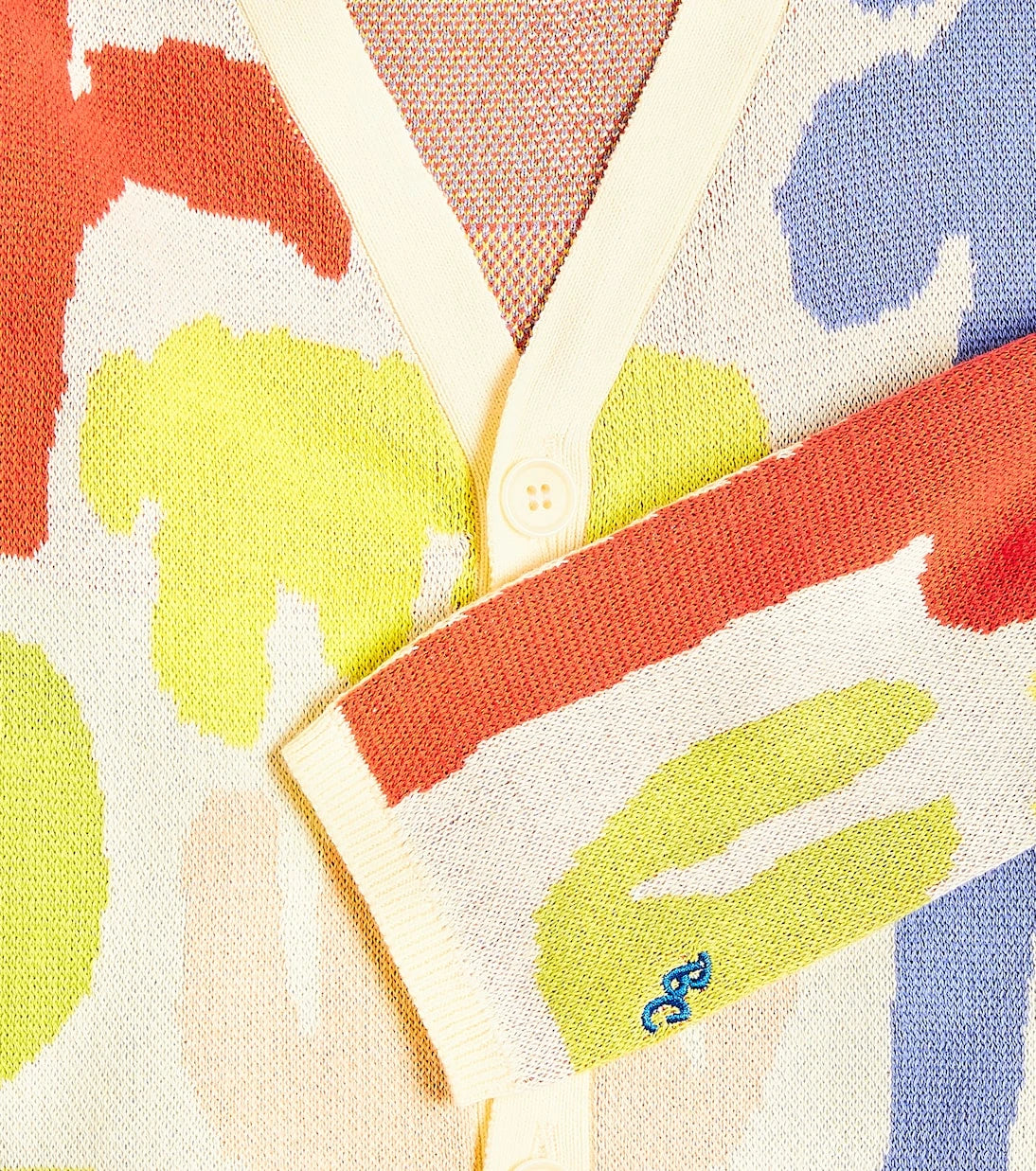 Bobo Choses - Carnival jacquard cotton cardigan