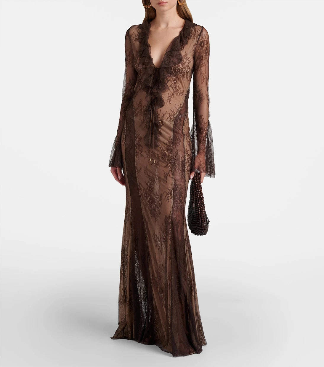 Bananhot - Nori lace maxi dress