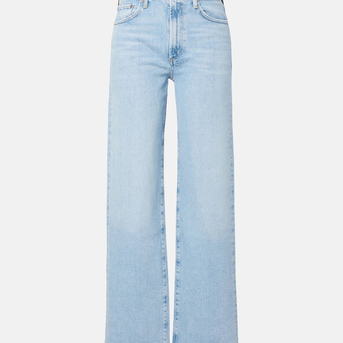 Agolde - Harper high-rise wide-leg jeans
