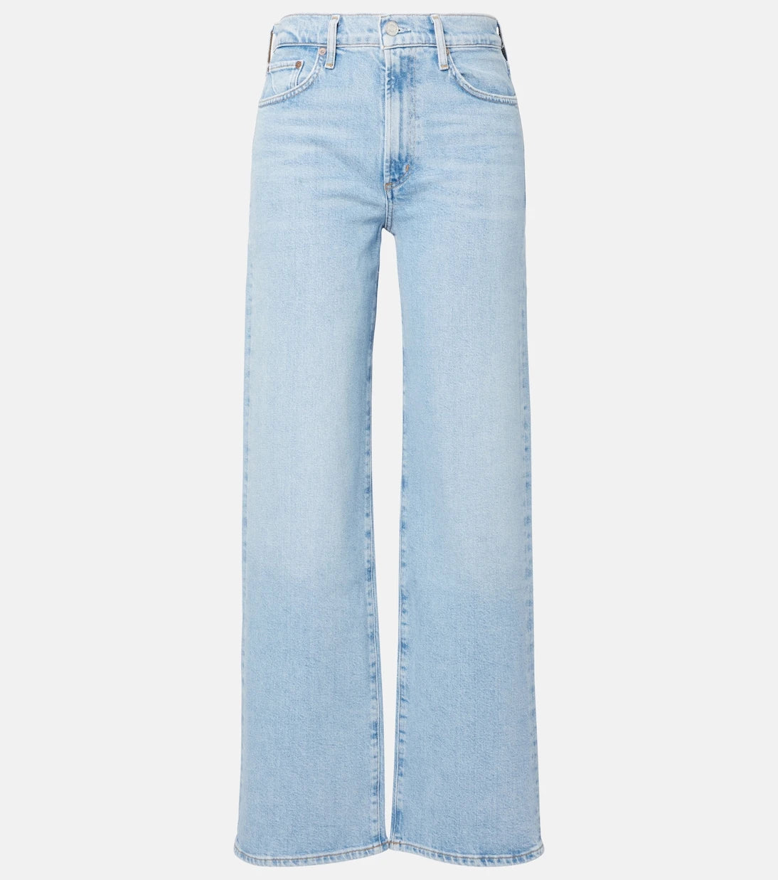 Agolde - Harper high-rise wide-leg jeans