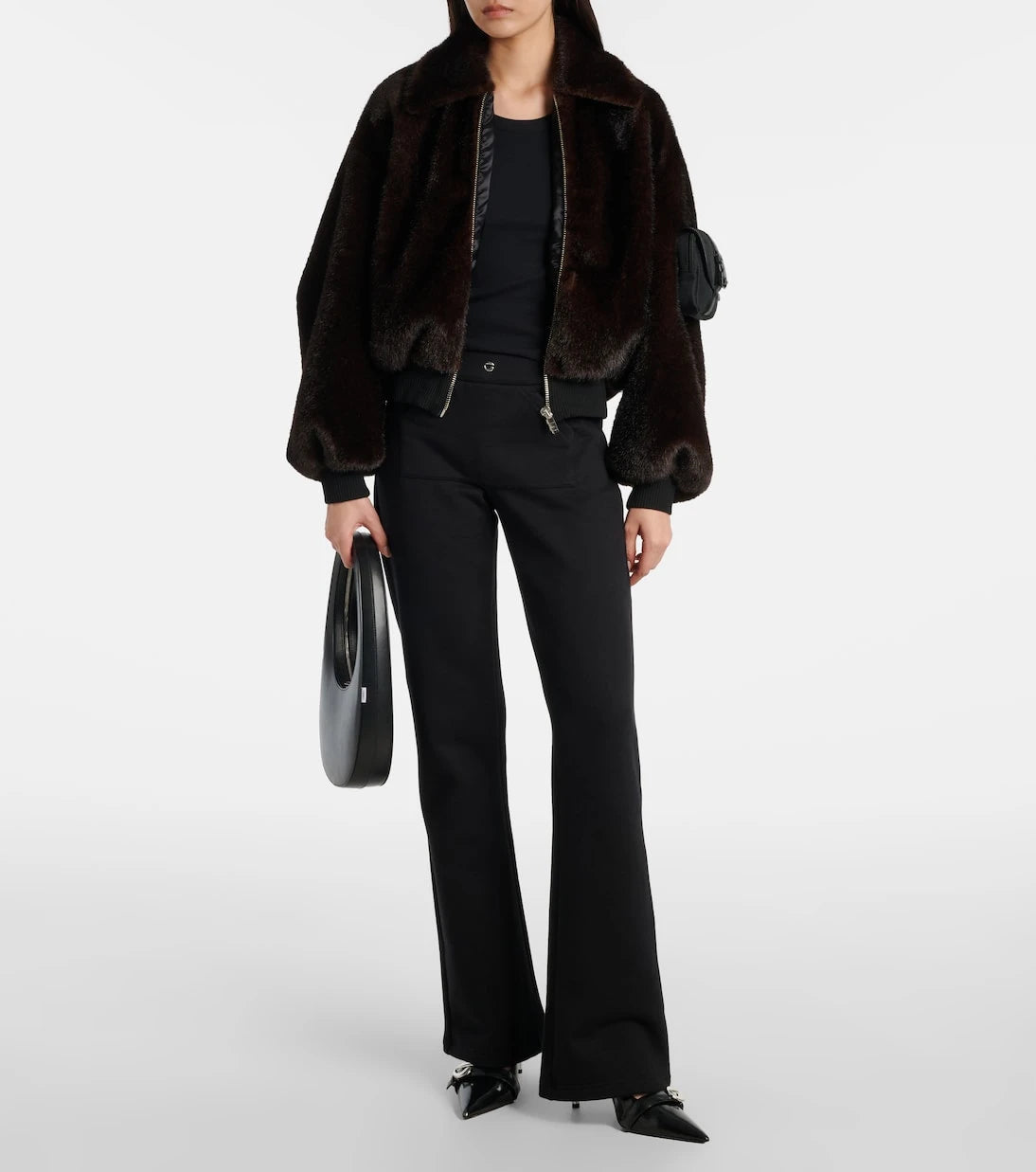 Coperni - Cropped bomber jacket