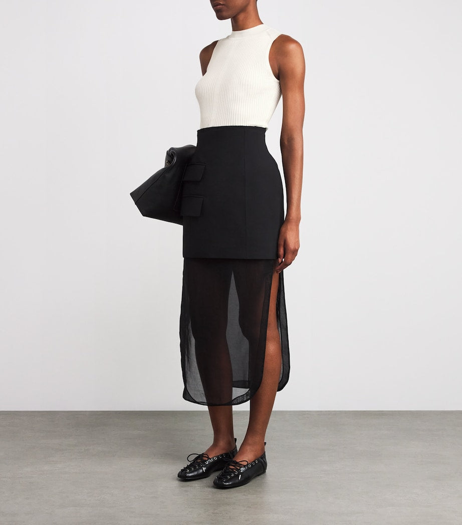 Sleeveless Rib-Knit June Top