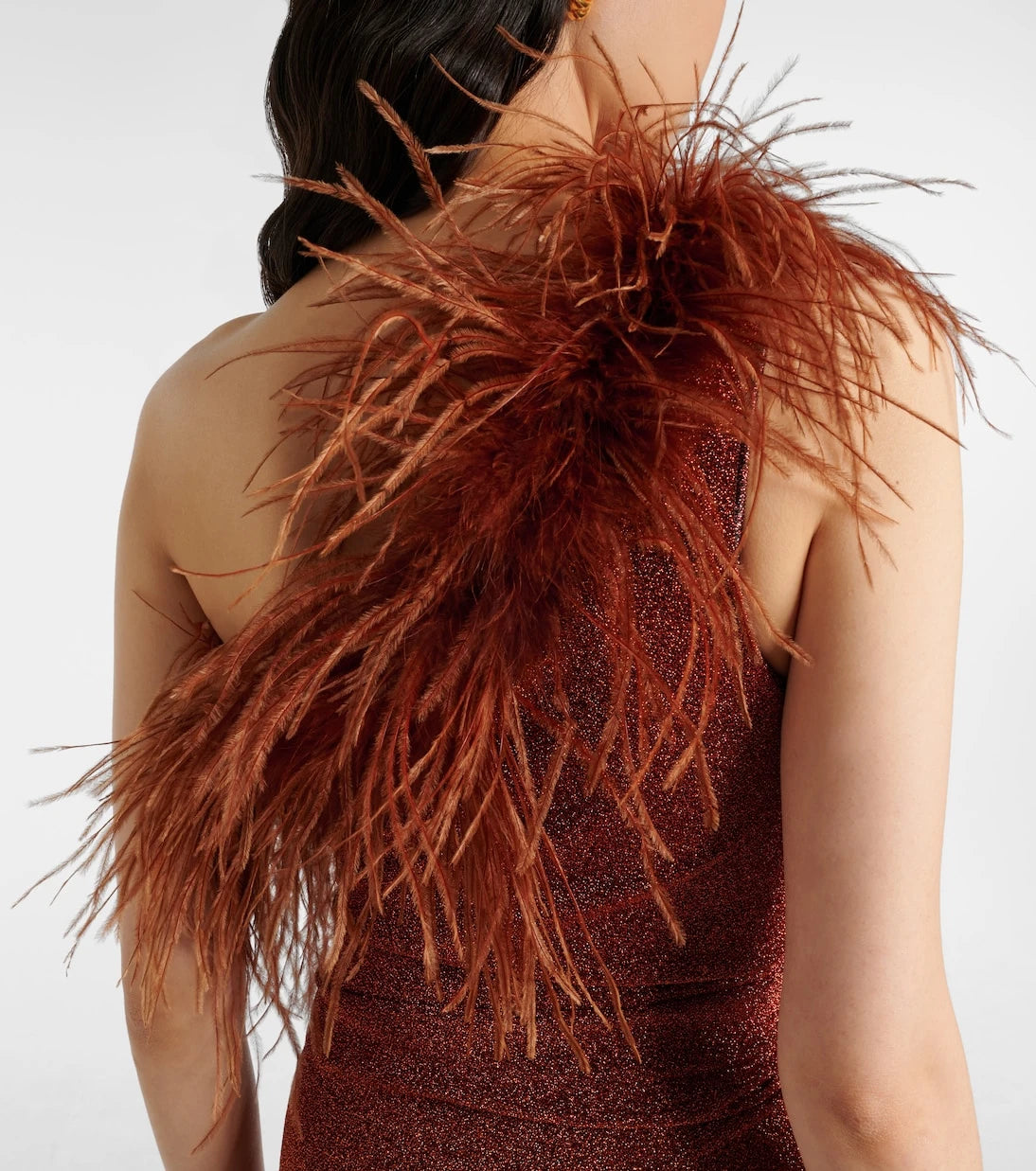 Oséree - Lumière Plumage maxi dress