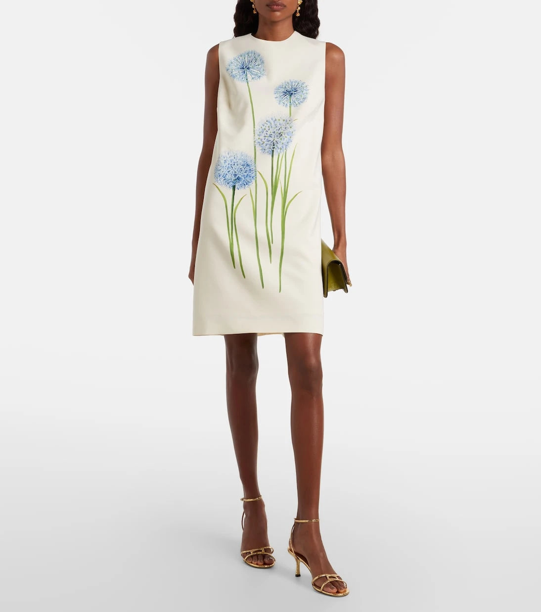 Oscar de la Renta - Allium wool-blend minidress