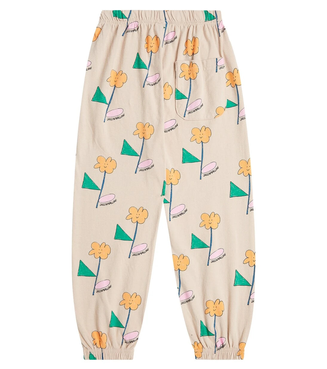 Jellymallow - Printed velour sweatpants