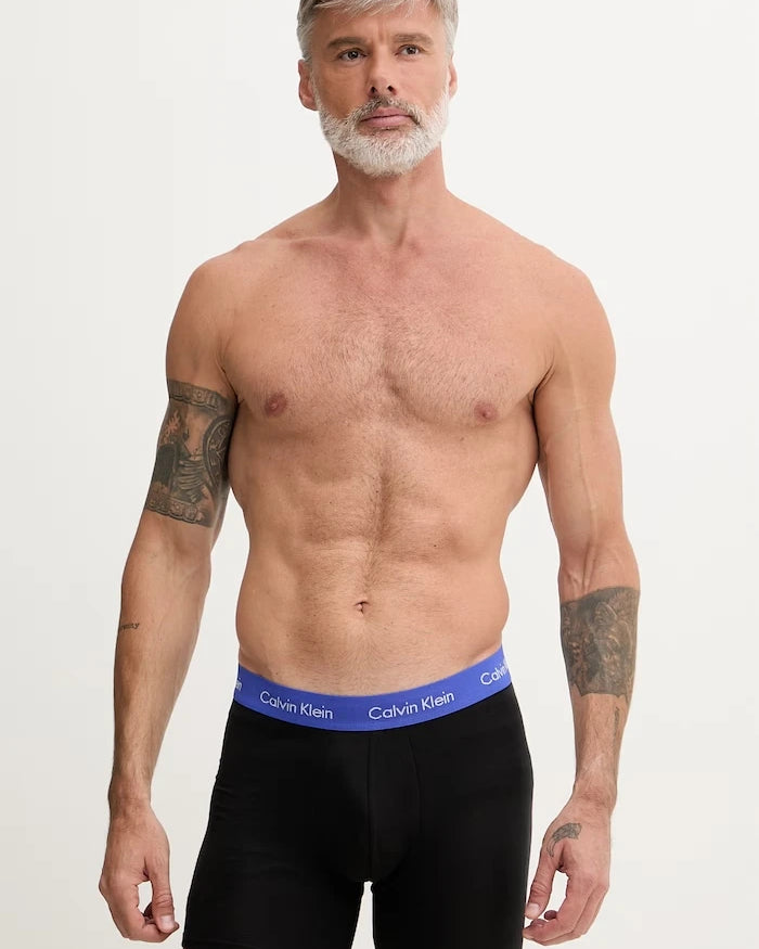Calvin Klein Underwear Erkek Pamuklu Elastan Boxer 3’lü