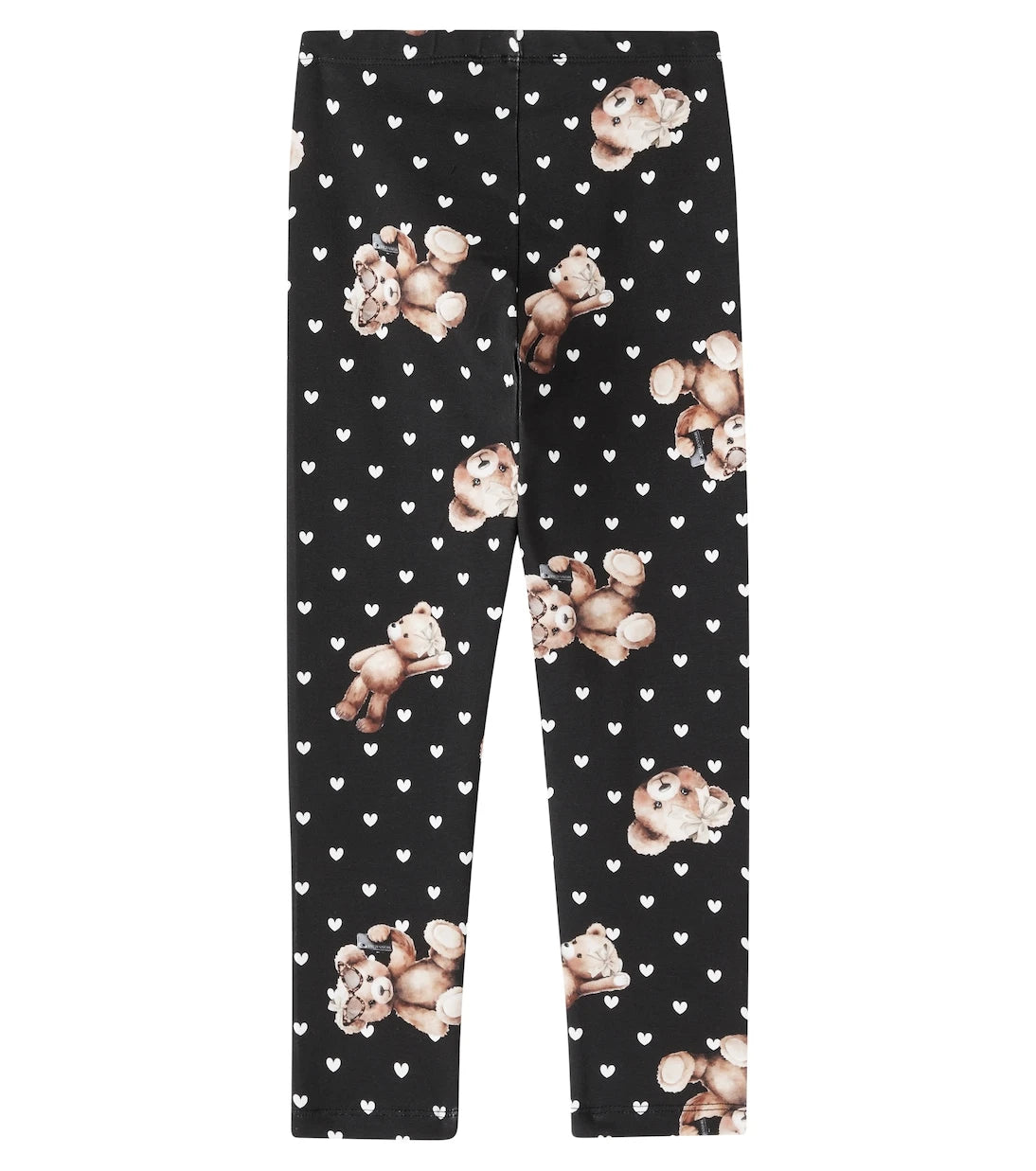 Monnalisa - Printed cotton-blend leggings