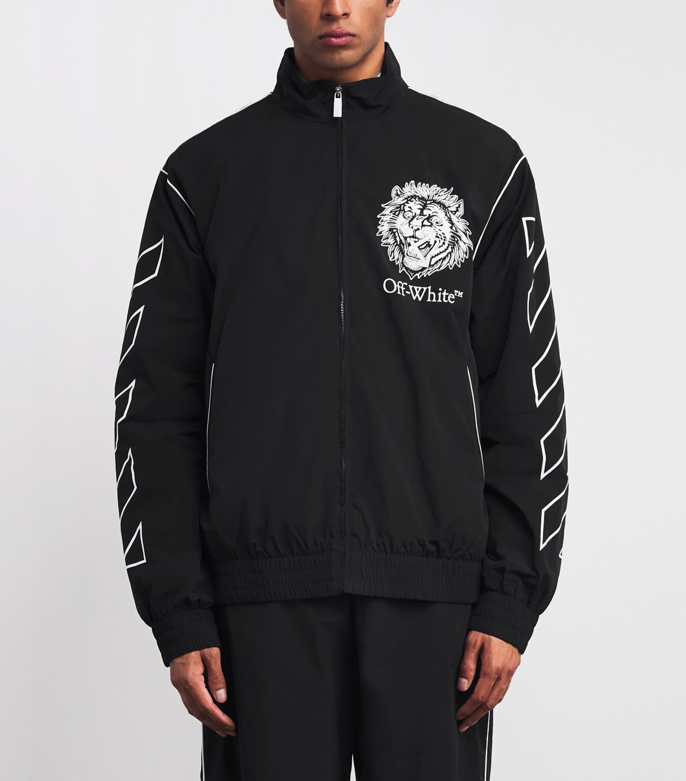 Off-White Lion Print Track Jacket