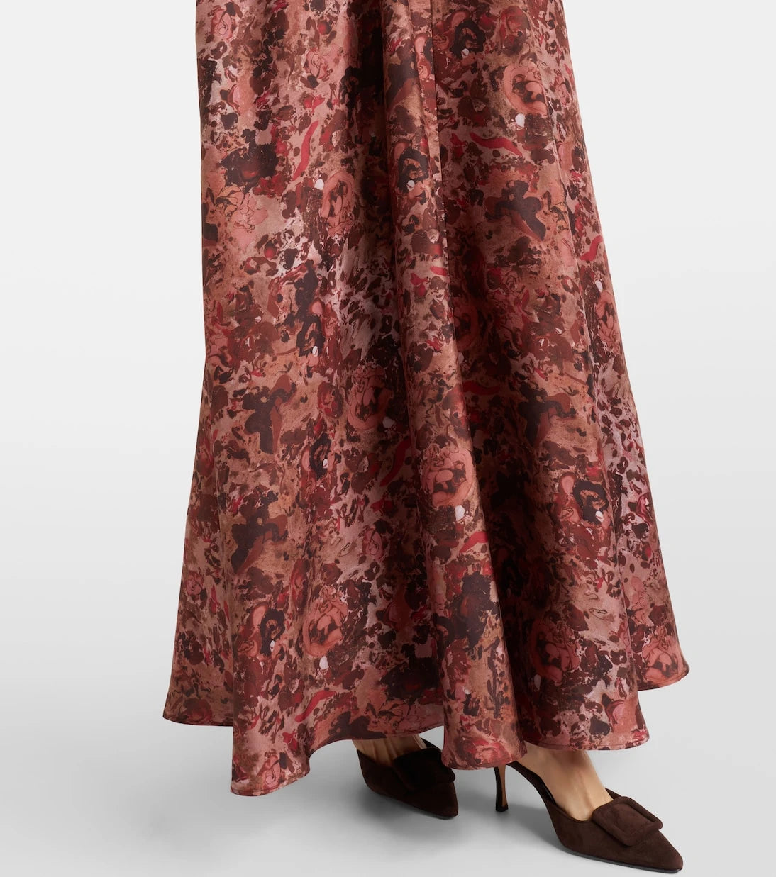 Max Mara - Alpe embellished silk maxi dress
