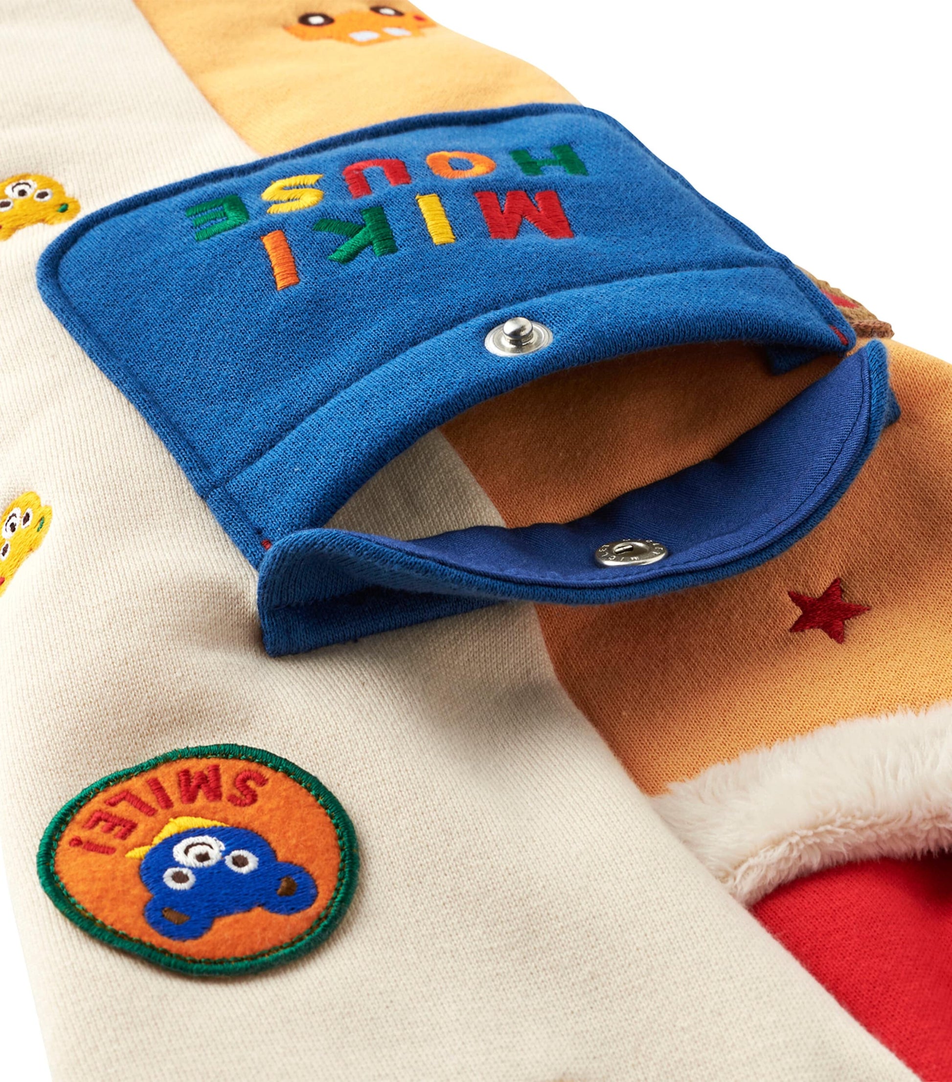 Miki House Embroidered Padded Leggings (2-5 Years)