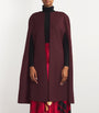 Burgundy Cashmere Monceau Cape