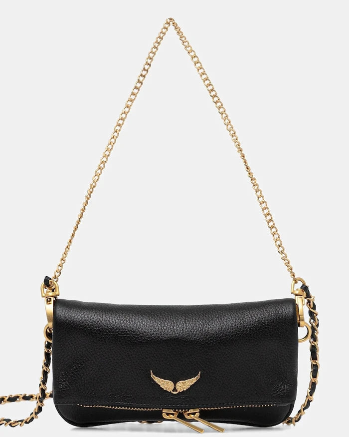ZADIG&VOLTAIRE ROCK NANO GRAINED LEATHER Deri Çanta