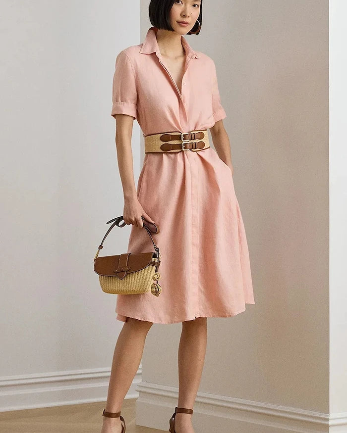 Lauren Ralph Lauren keten kloş elbise