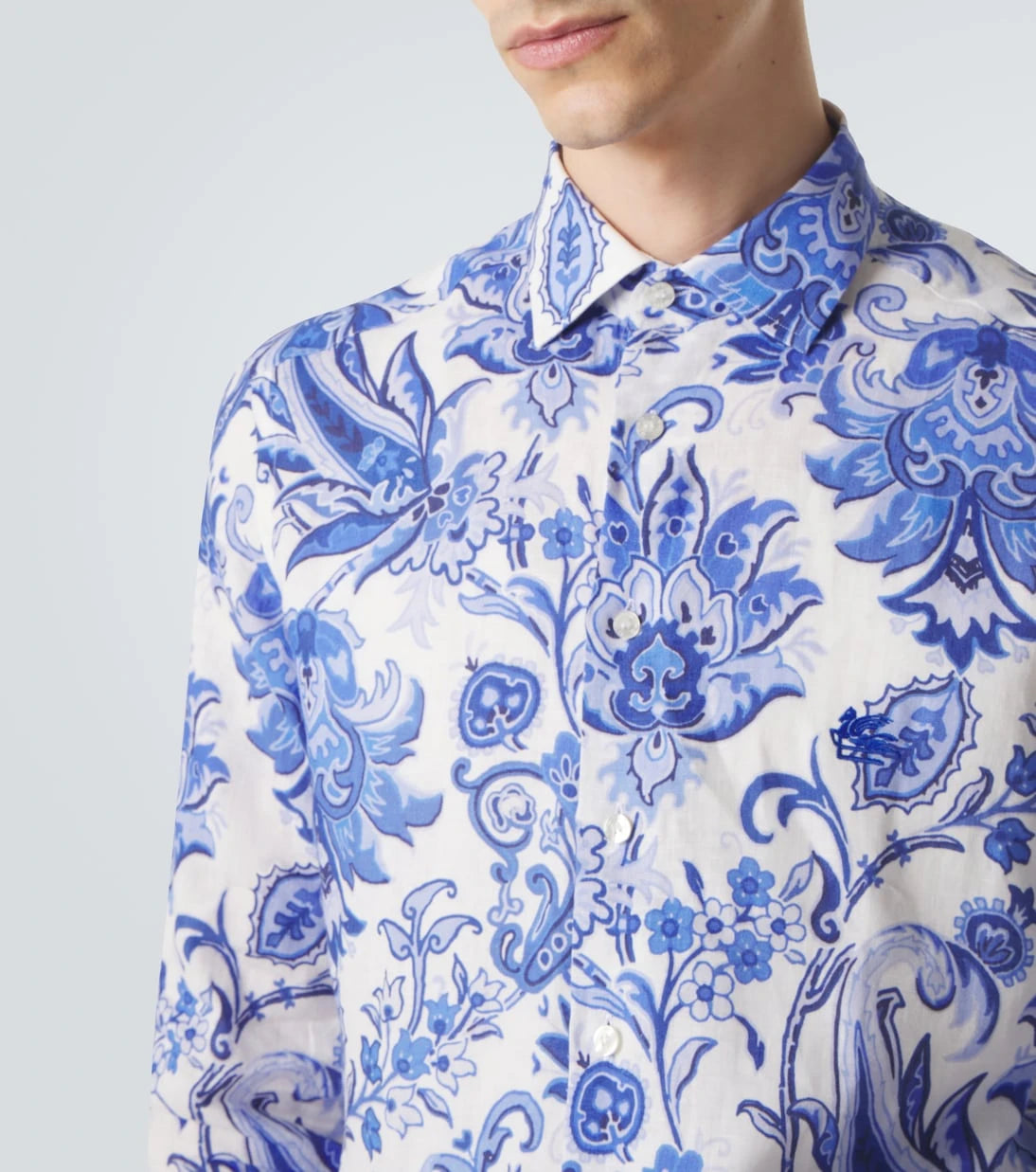 Etro - Roma paisley linen shirt