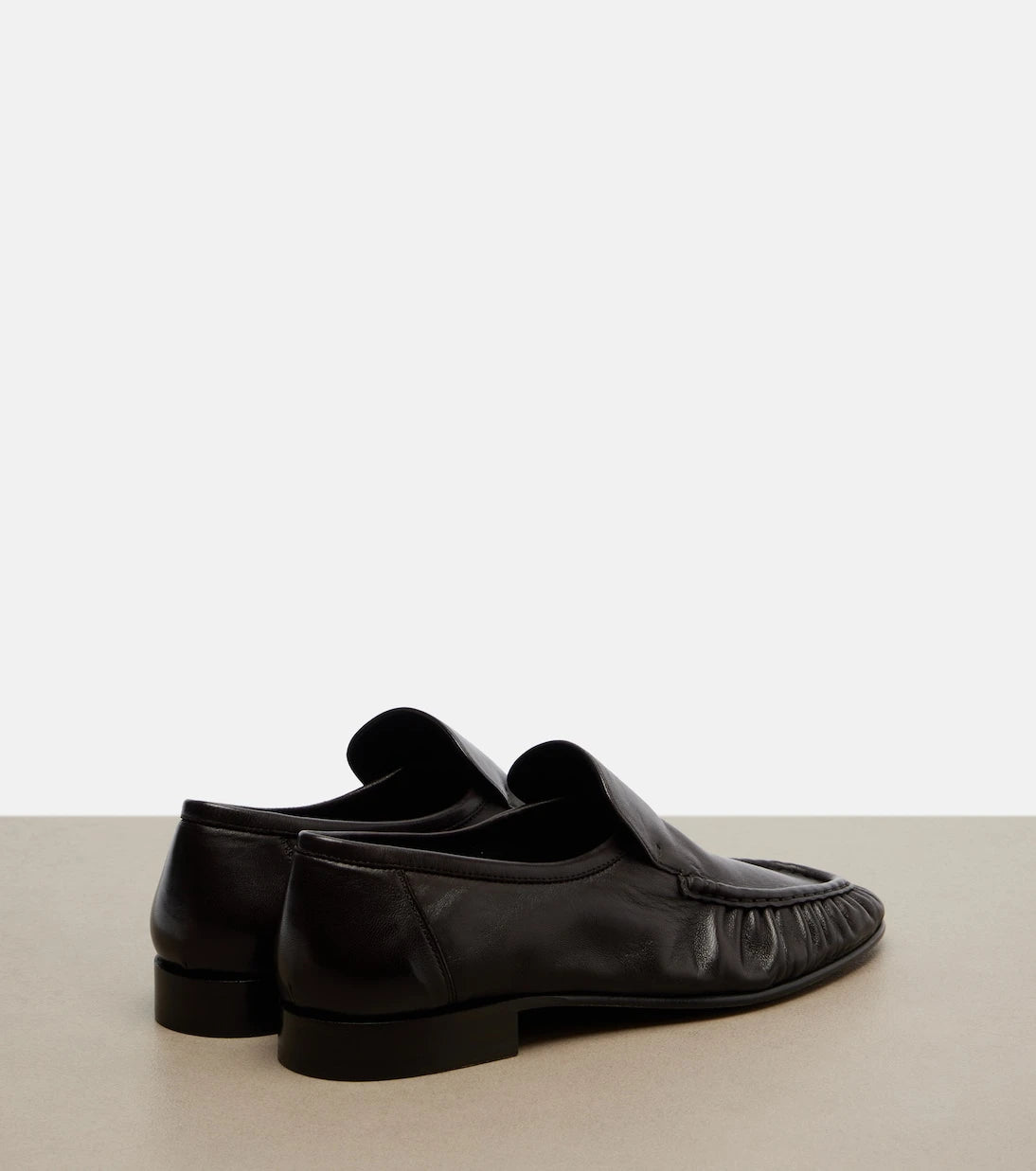 The Row - Soft leather loafers