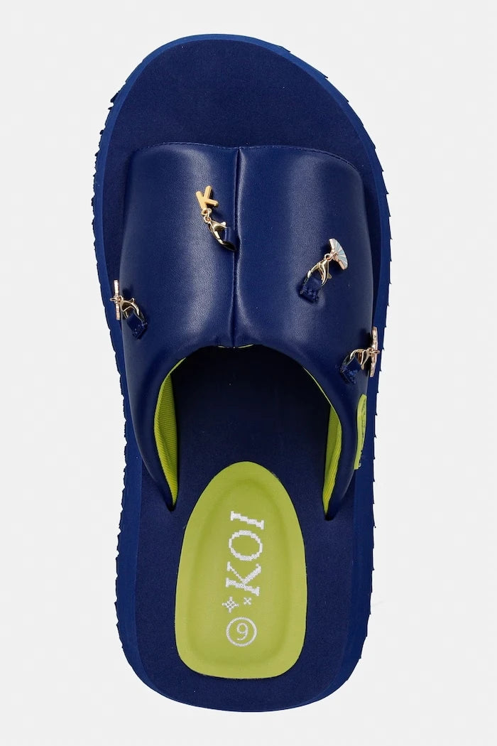 Koi Footwear Kadın Startstruck Flatform Slip On Sandalet