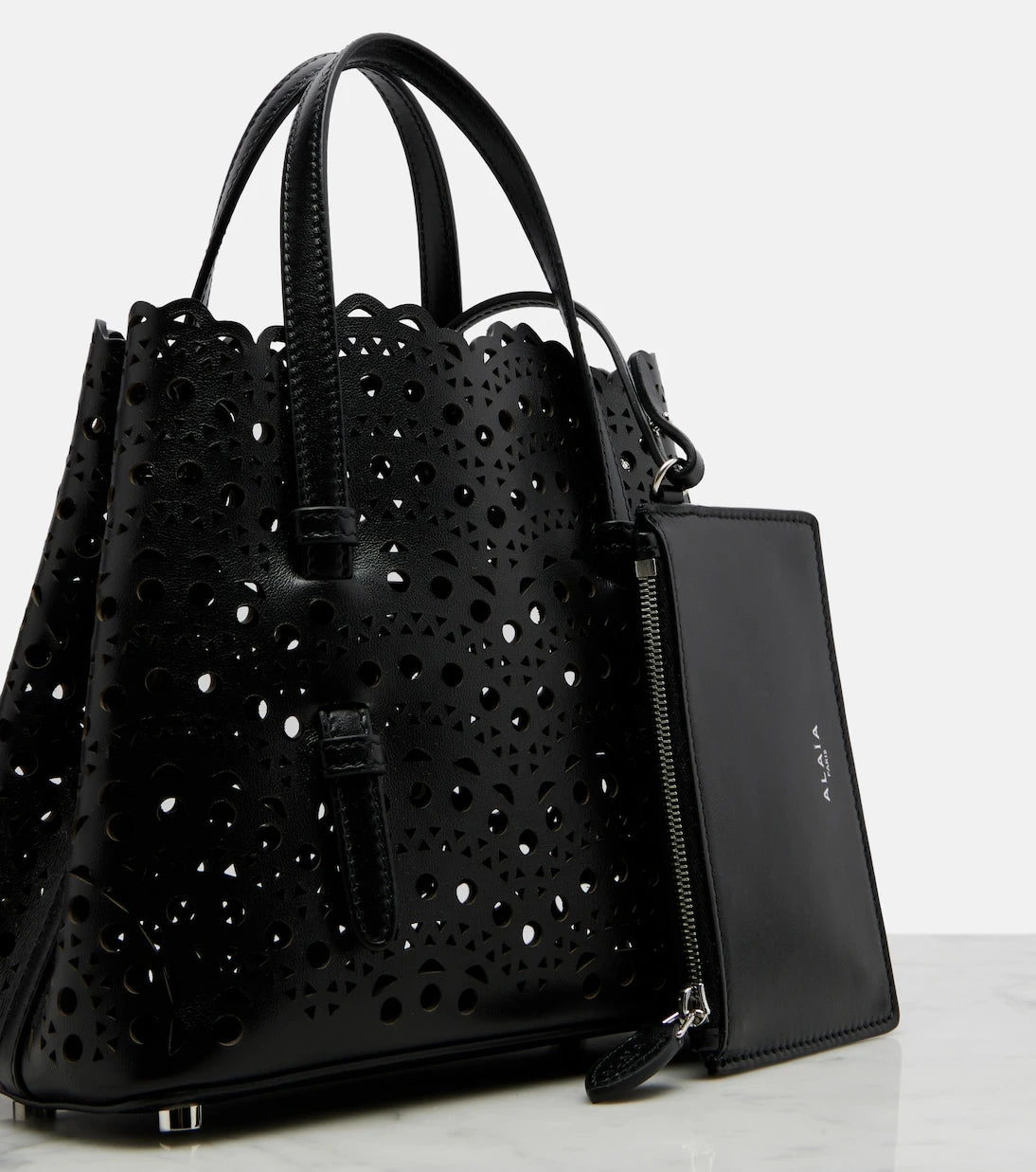 Alaïa - Mina 20 Vienne leather tote bag