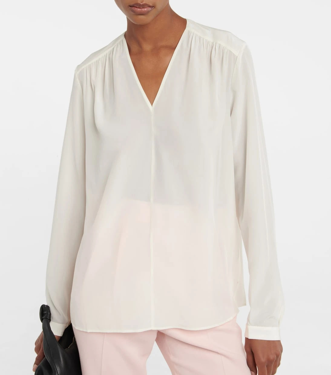 Joseph - V-neck silk blouse