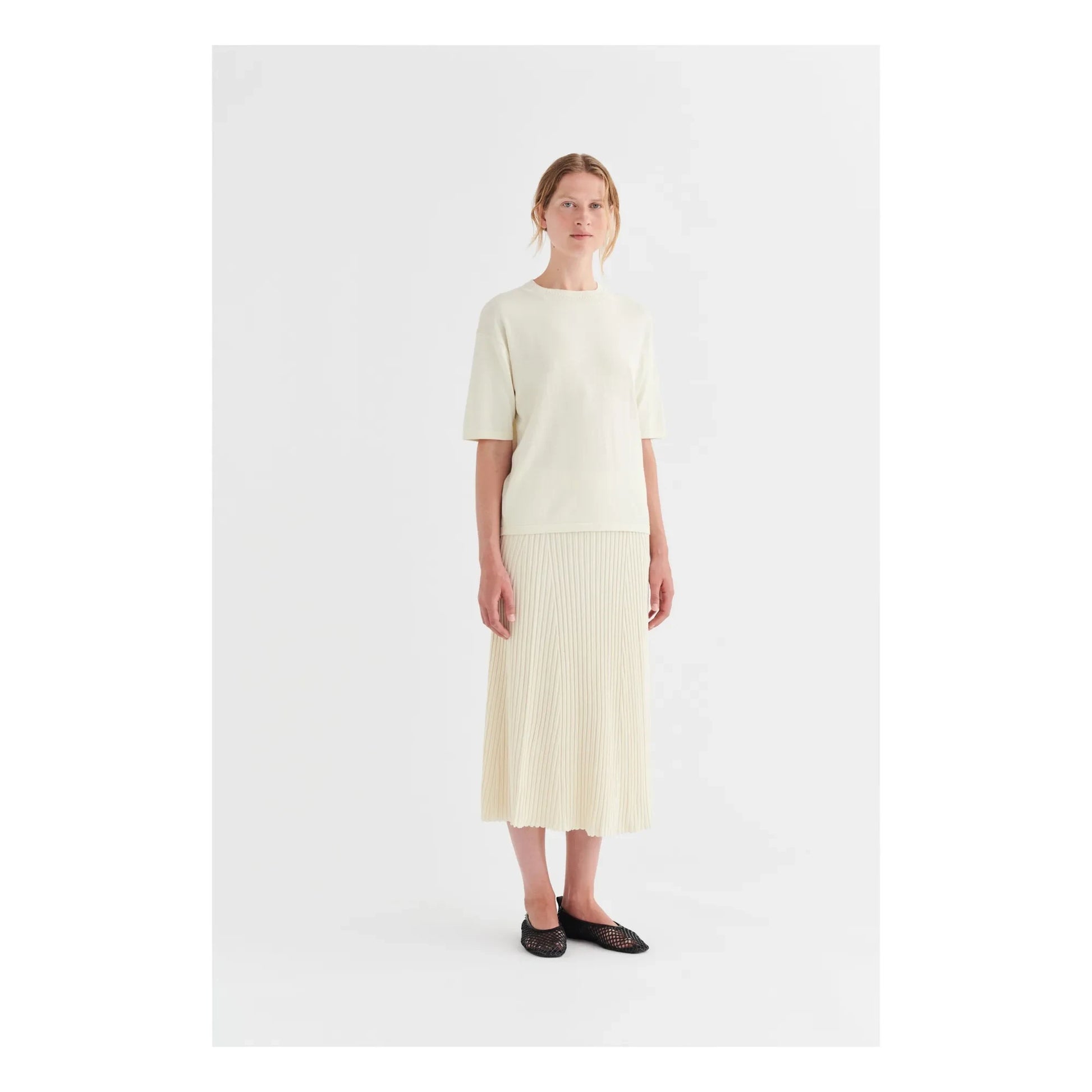 FUB - High Twist skirt | Ecru