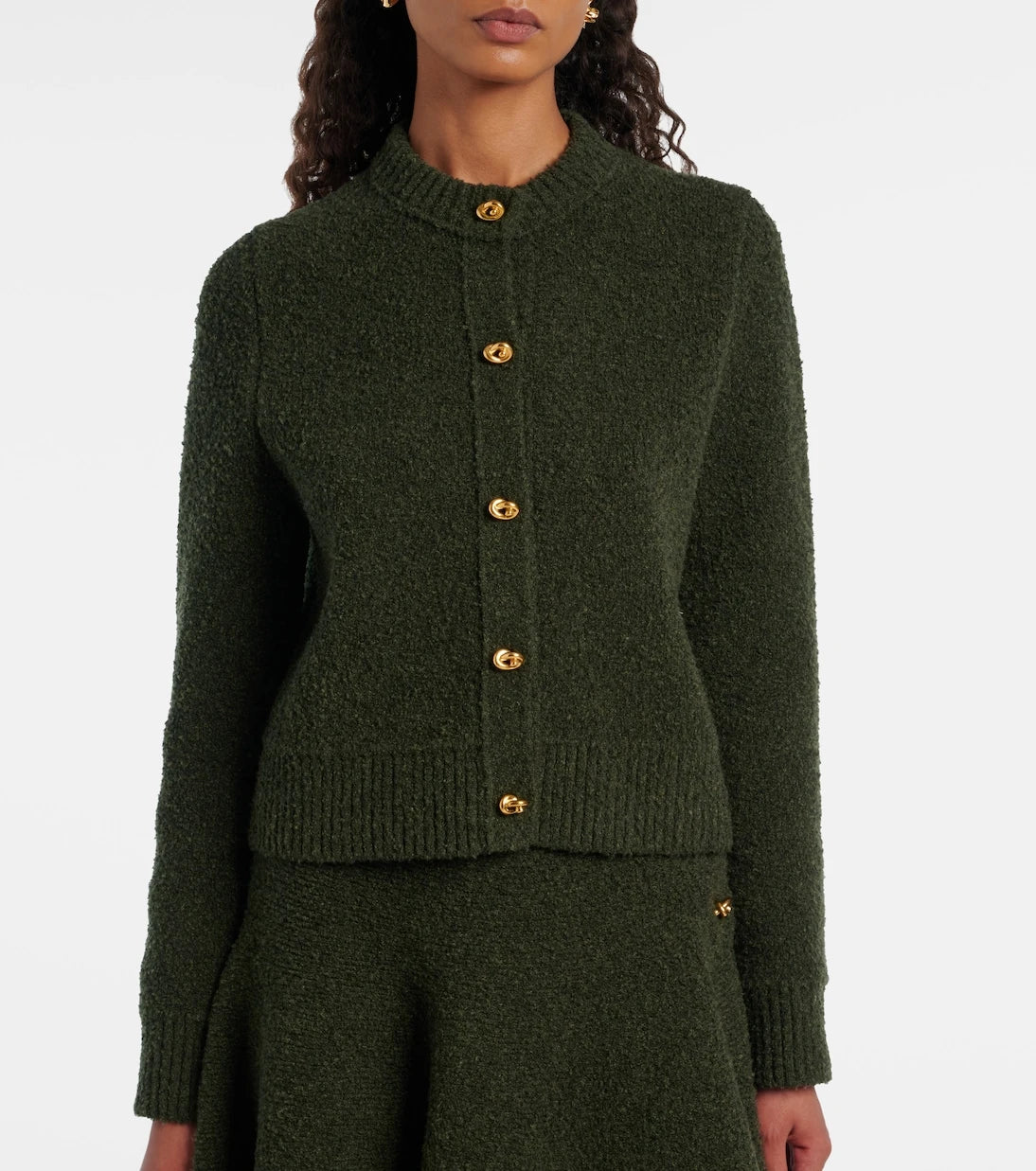 Bottega Veneta - Knot cotton and wool-blend cardigan