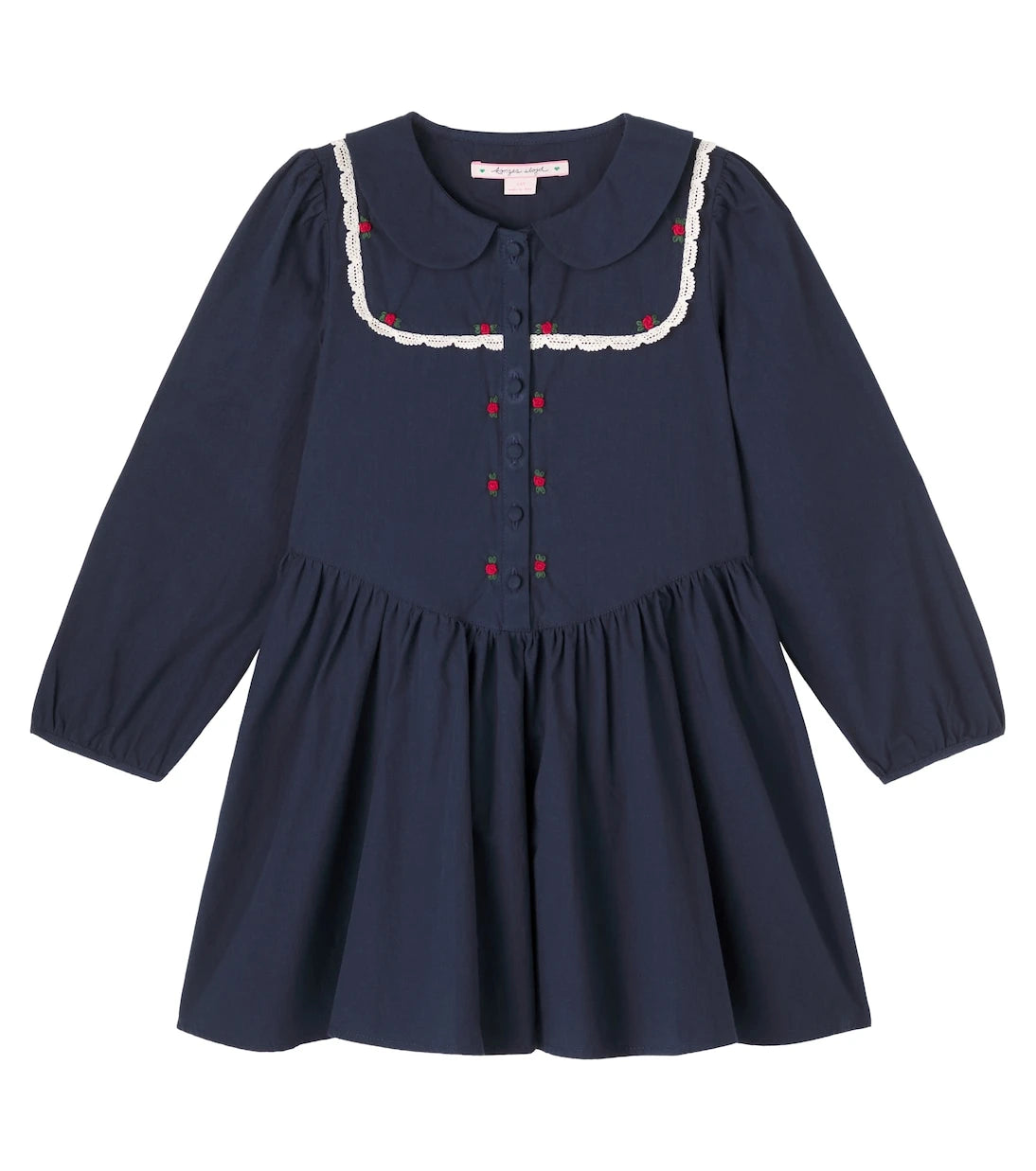 Konges Sløjd - Emmy embroidered cotton dress