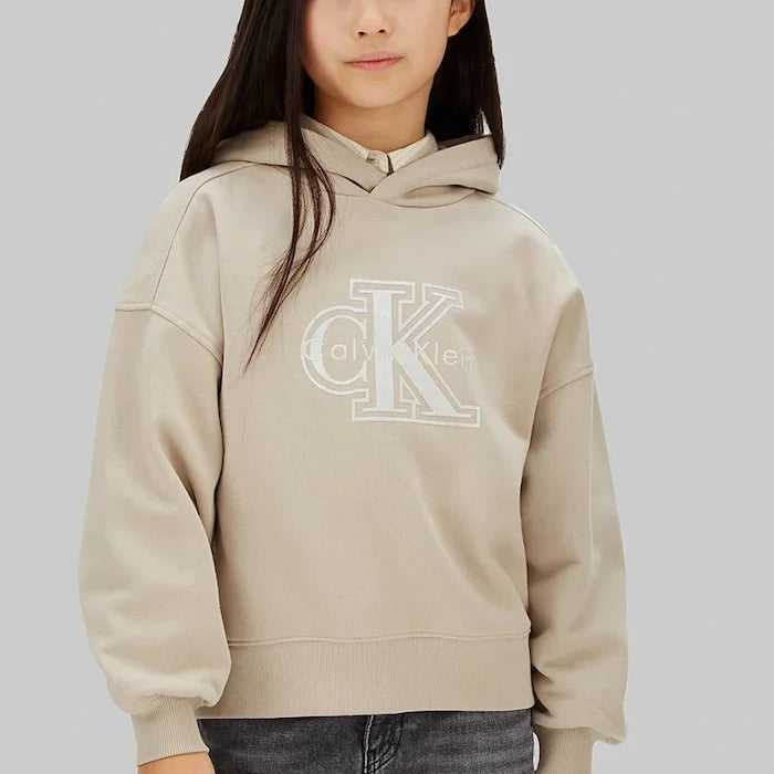 Детски памучен суичър Calvin Klein Jeans