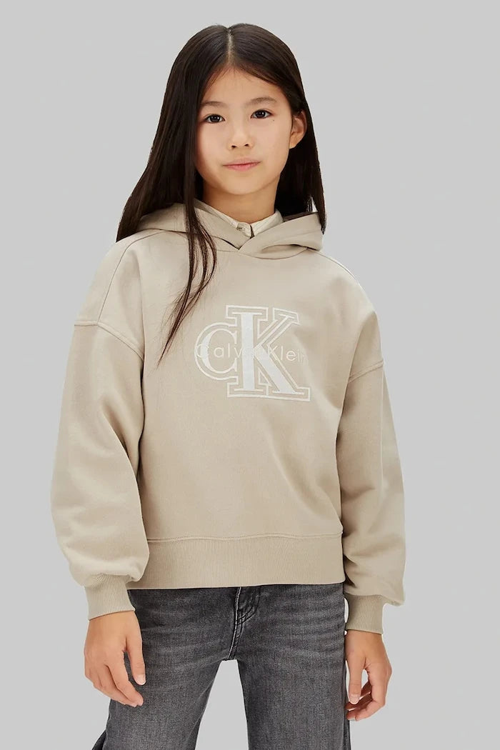 Детски памучен суичър Calvin Klein Jeans