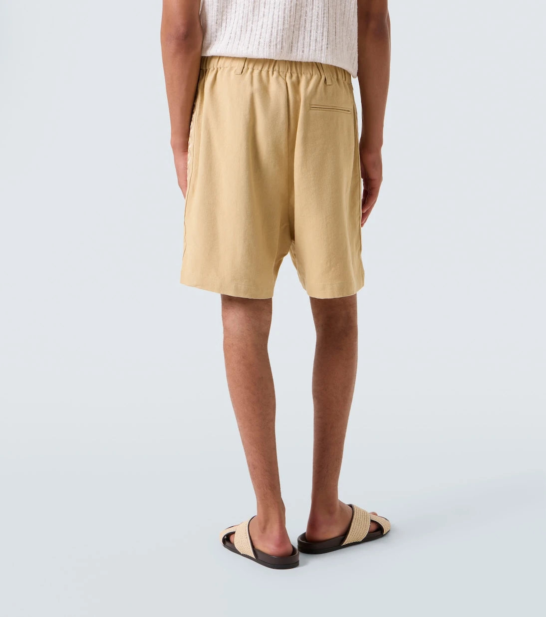 Commas - Embroidered shorts
