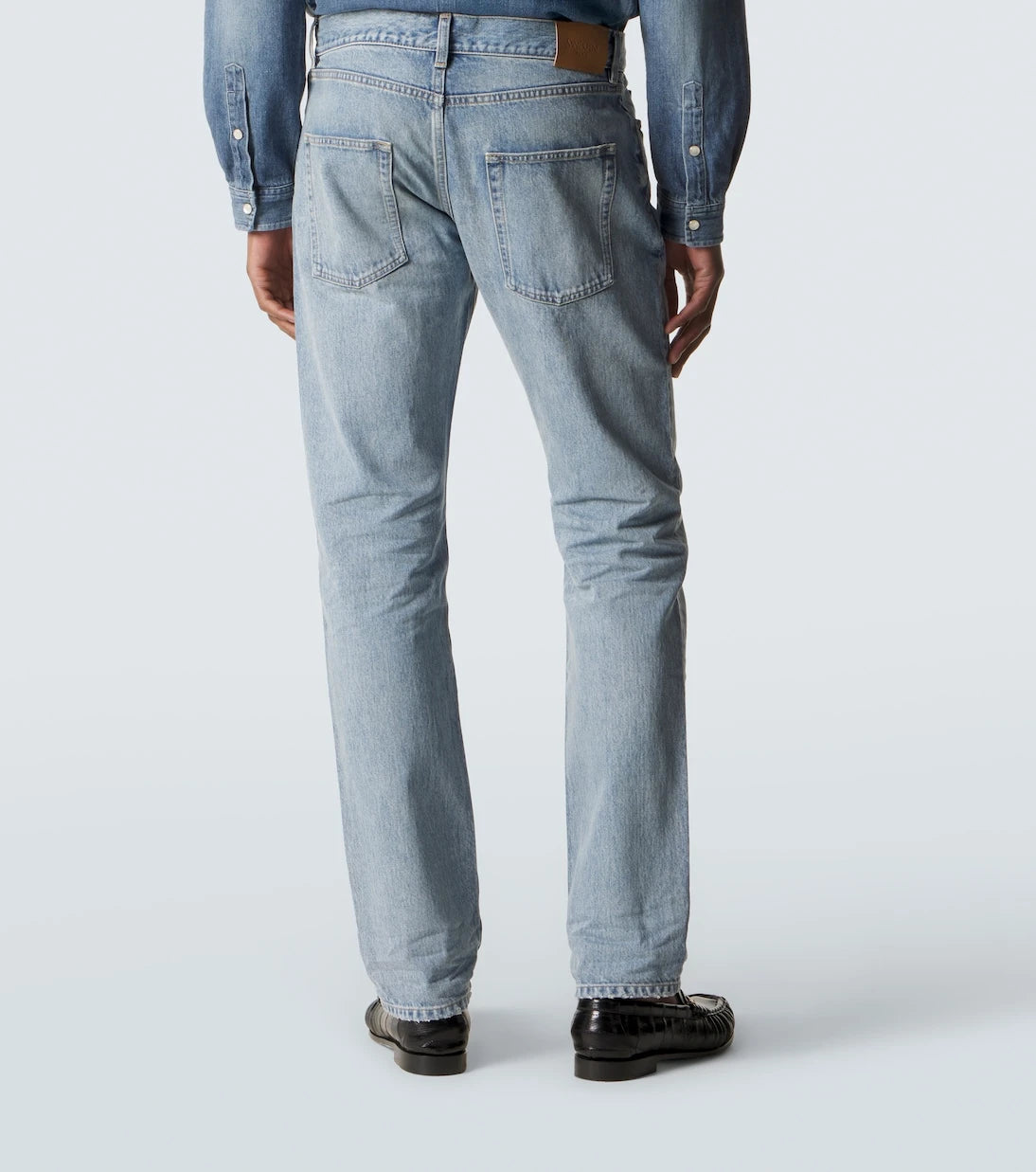 Saint Laurent - Faded slim jeans