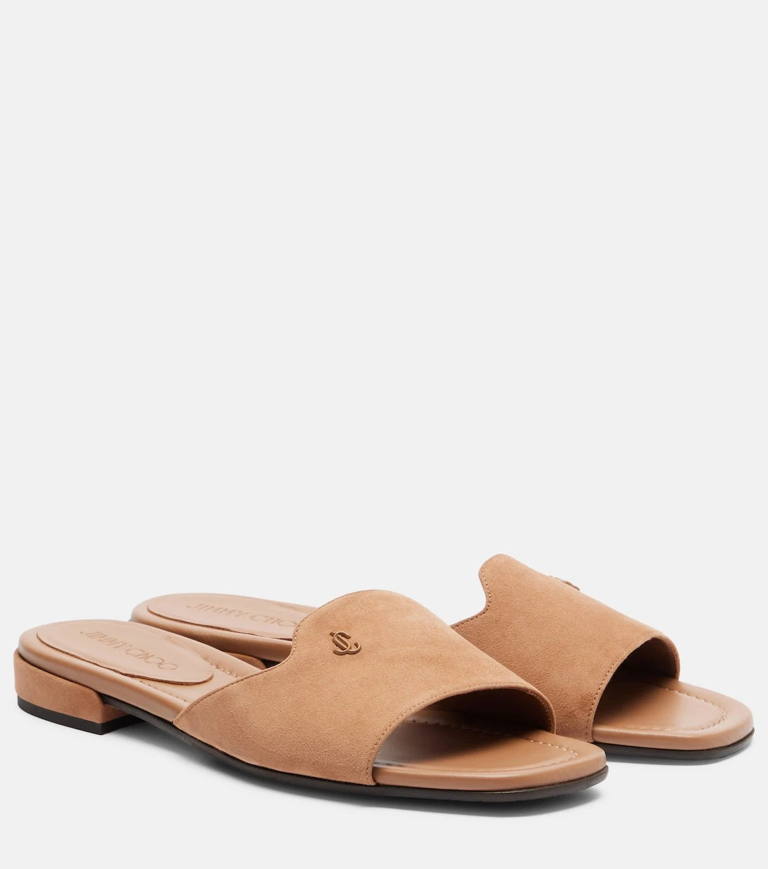 Jimmy Choo - Dina suede slides