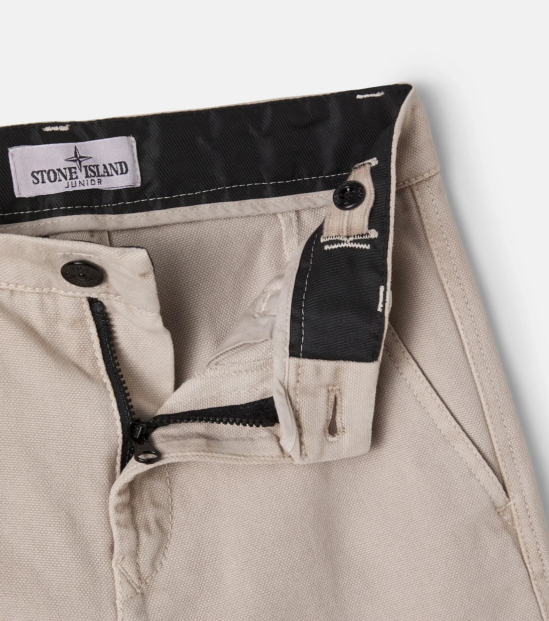 Stone Island Junior - Compass cotton pants