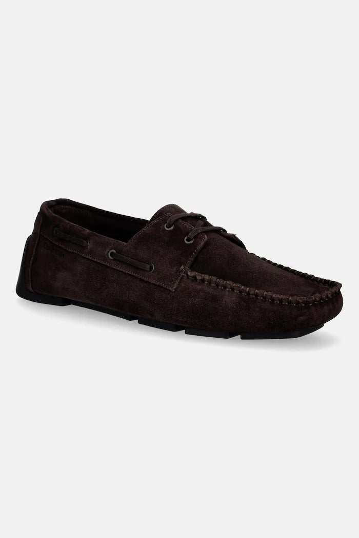 Calvin Klein Erkek Süet Mokasen DRIVER BOAT SU