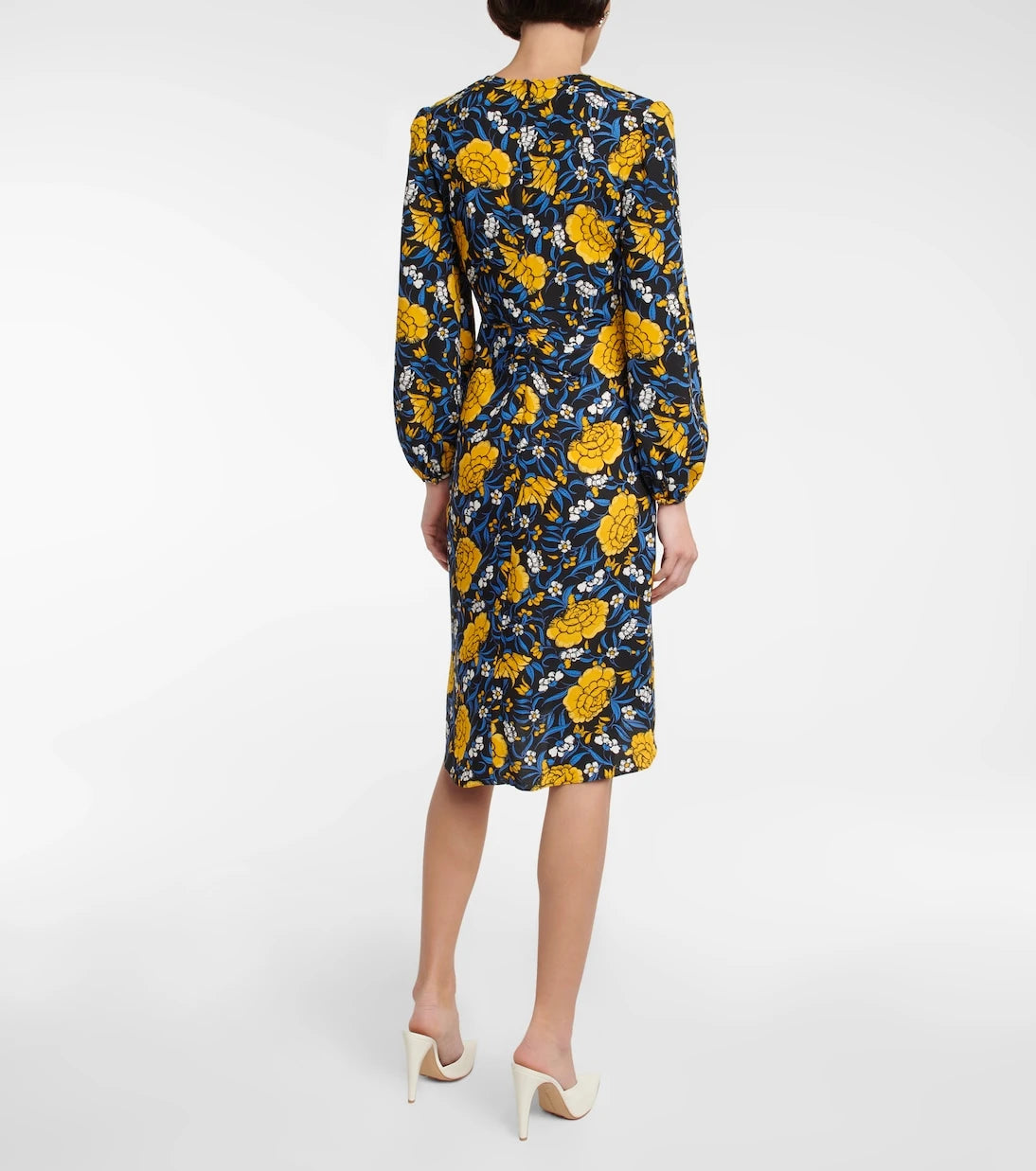Diane von Furstenberg - Floral printed midi dress