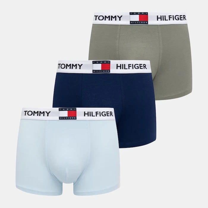 Tommy Hilfiger боксерки мъжки памучни с еластан 3 броя