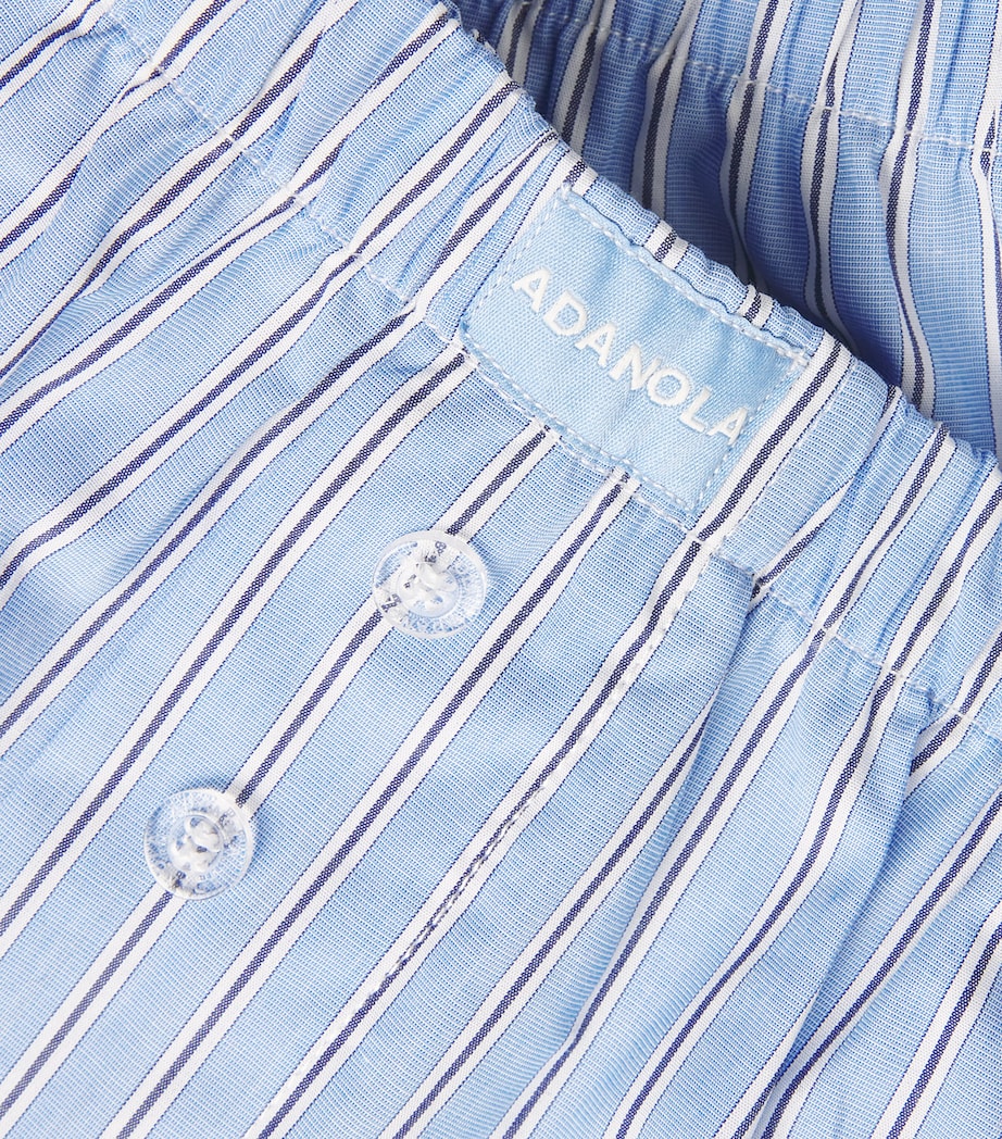 Adanola Multi Cotton Stripe Boxer Shorts