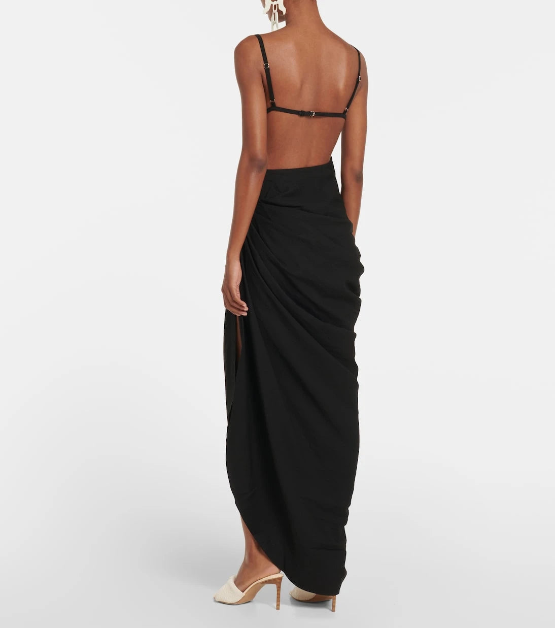 Jacquemus - La Robe Saudade voile maxi dress