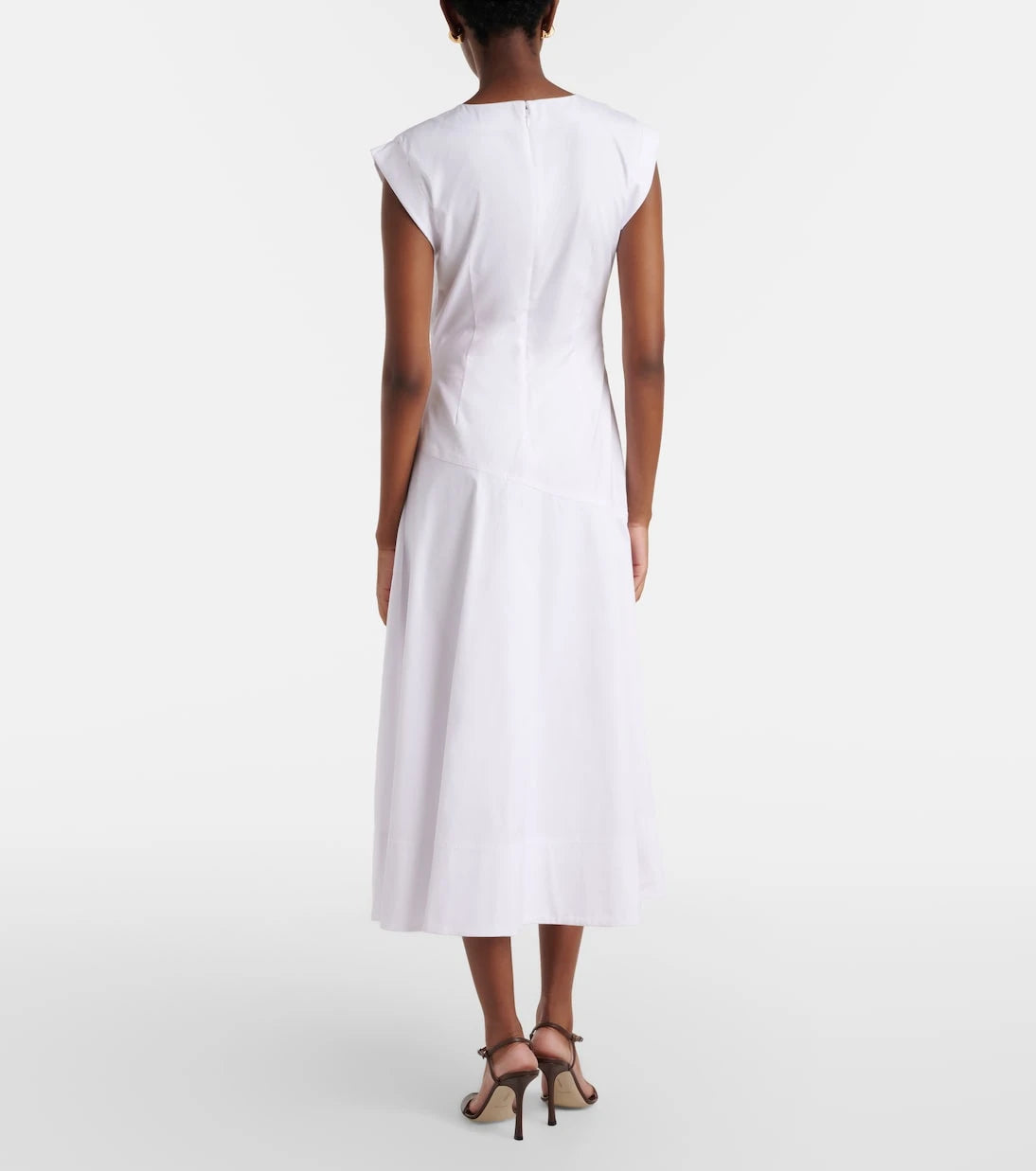 Veronica Beard - Lisette cotton-blend midi dress