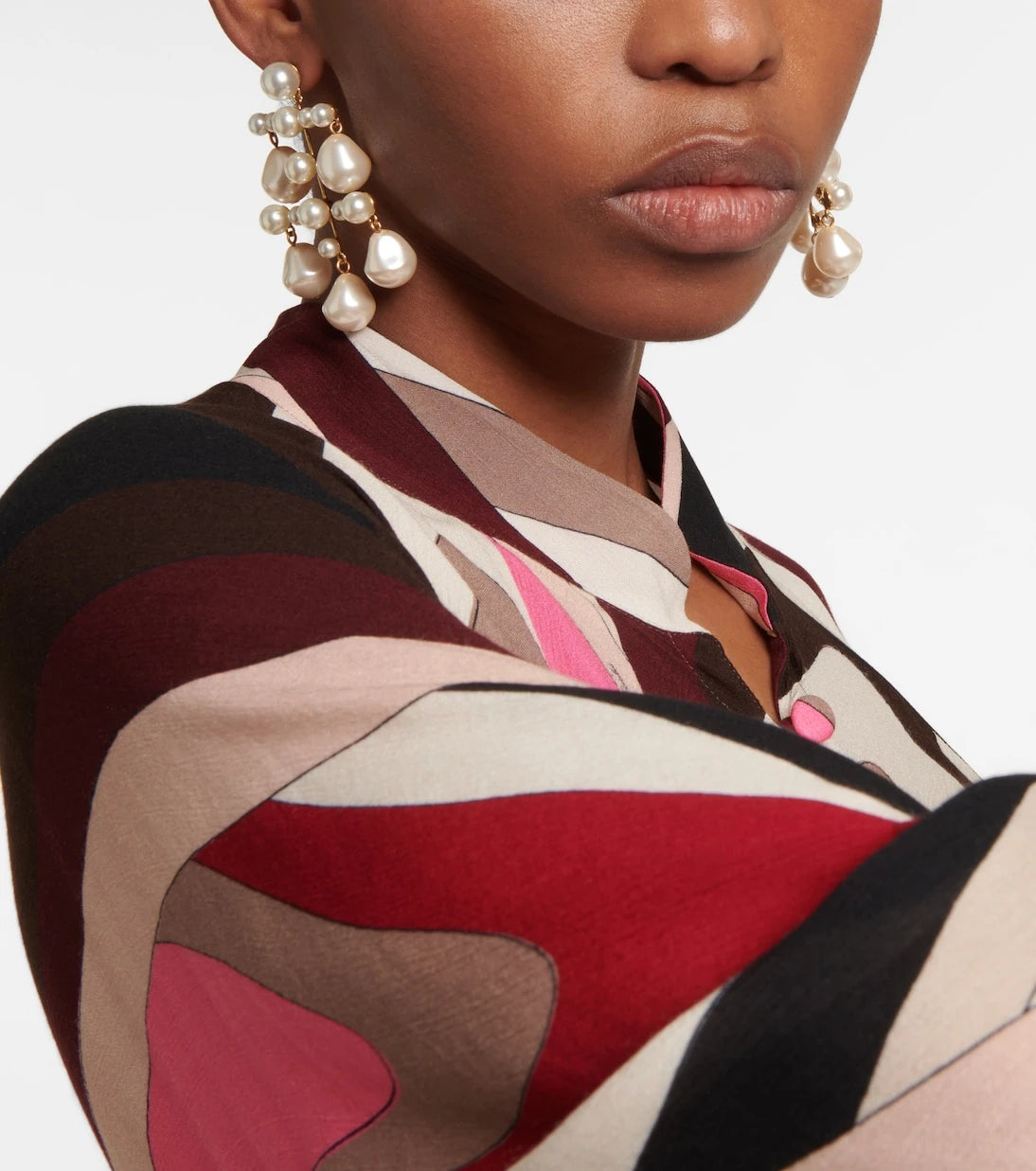 Jennifer Behr - Imogene faux pearl earrings