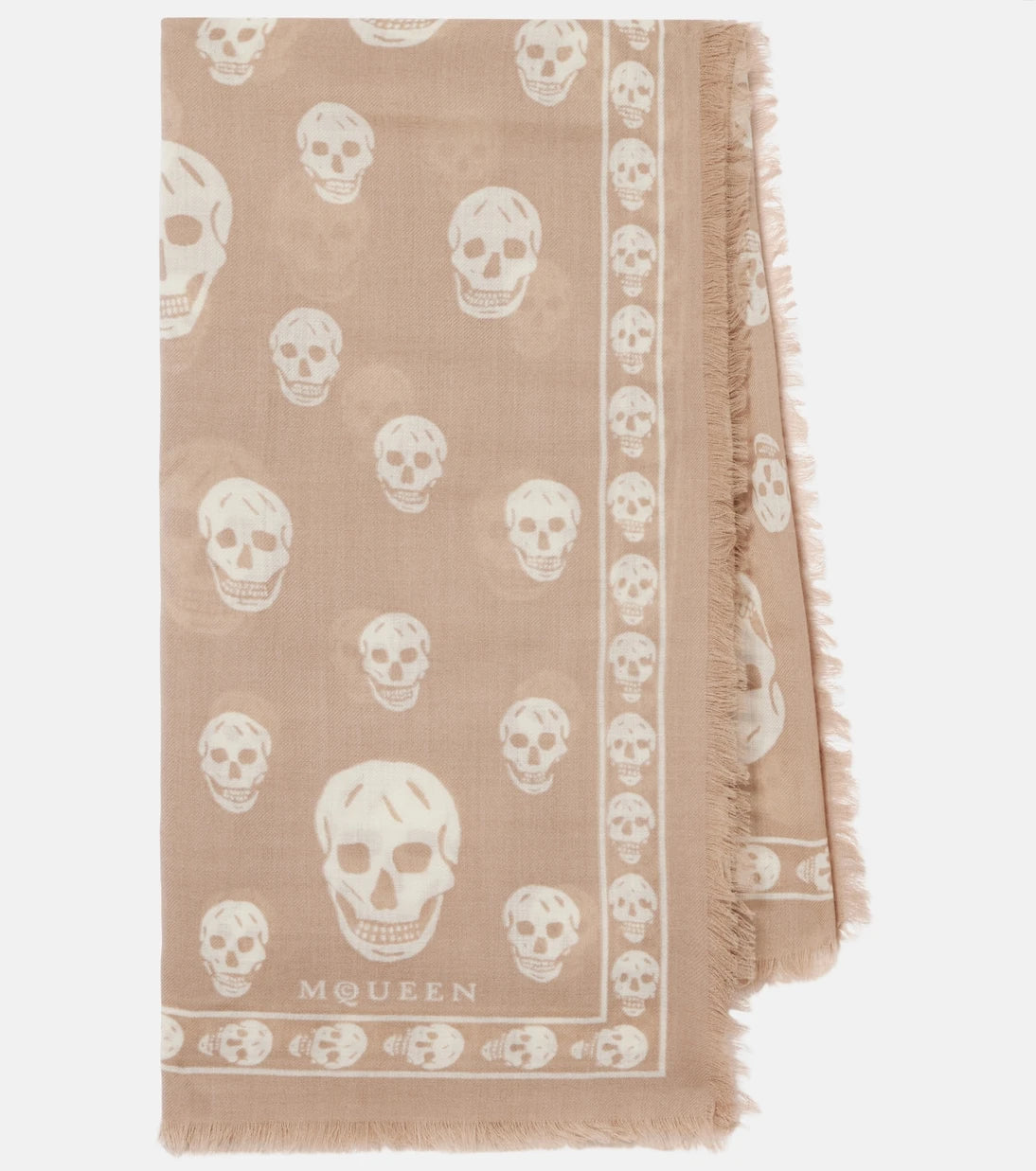 McQueen - Skull silk scarf