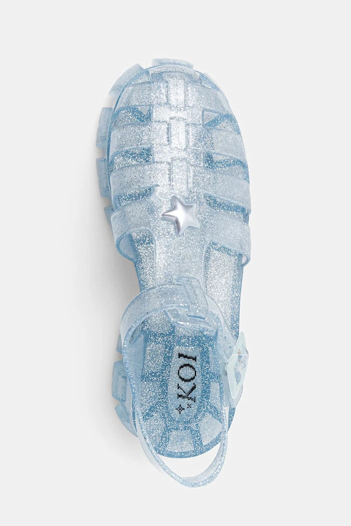 Koi Footwear Kadın Kapalı Burun Sunbeam Heart Jelly Sandalet