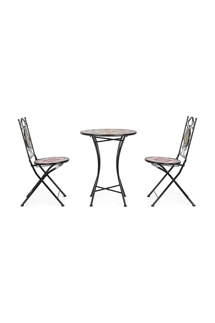 Bizzotto Toz Boyalı Çelik Masa 60 x 75 cm