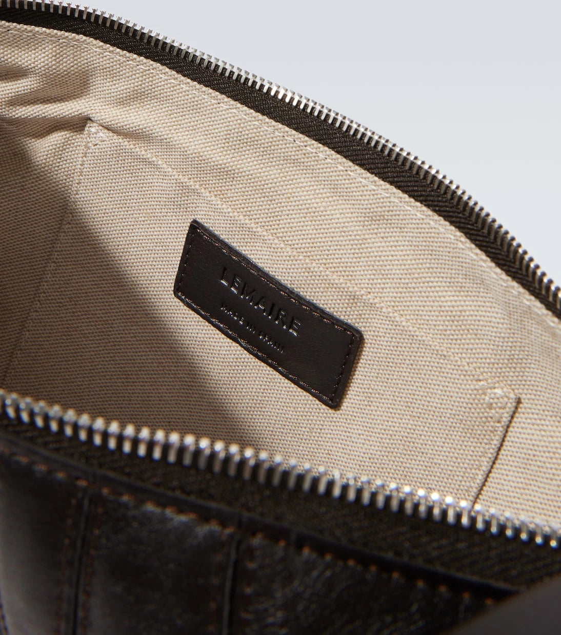 Lemaire - Croissant Small leather shoulder bag